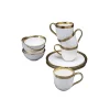 KARE Design Set De Petit-déjeuner Bell ^ Vaisselle