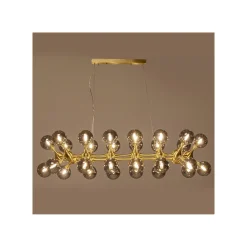 KARE Design Suspension Atomic Balls 28 Dorée ^ Lustre & Suspension