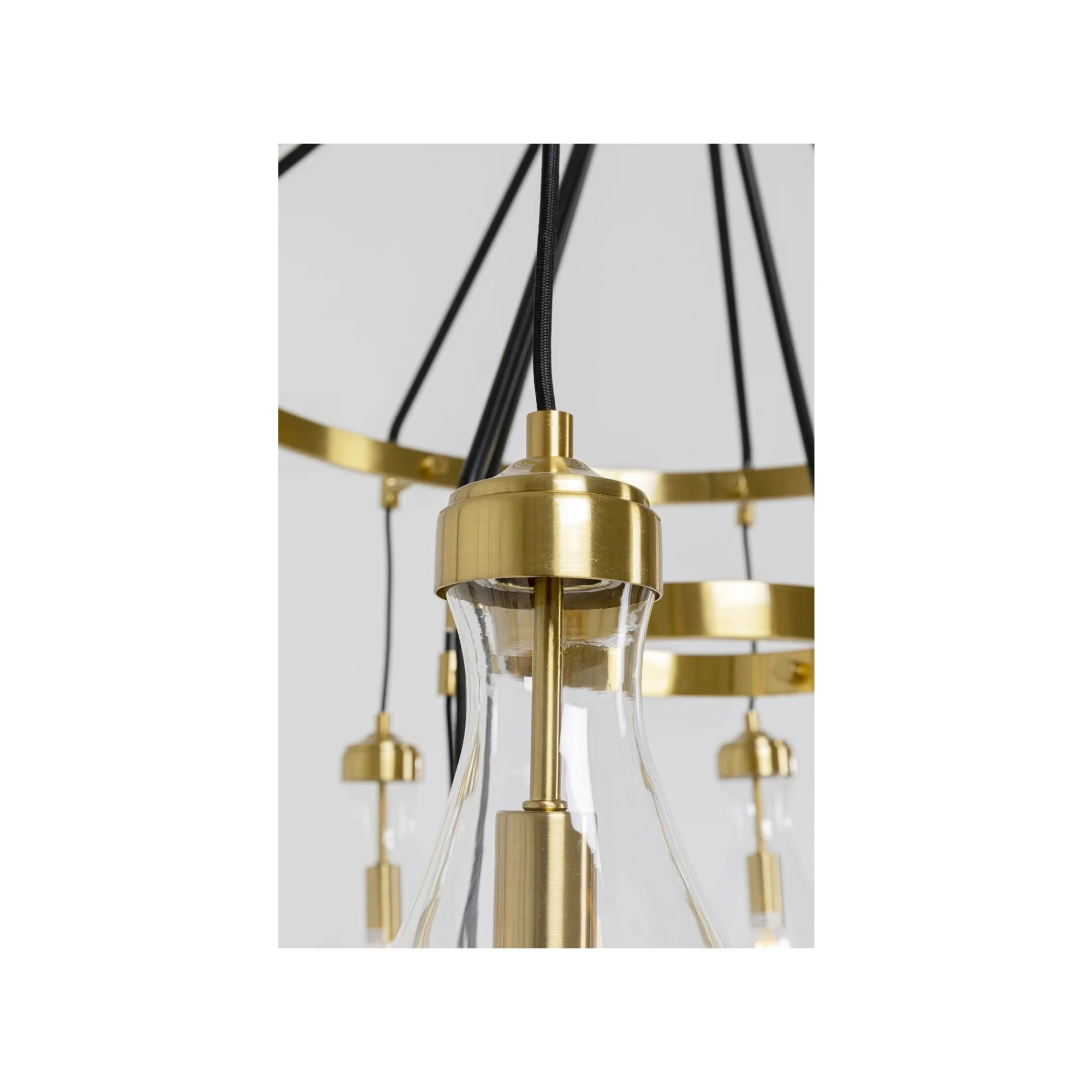 KARE Design Suspension Bell Highlight Dorée ^ Lustre & Suspension