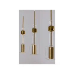 KARE Design Suspension Candy Bar Dorée 70cm ^ Lustre & Suspension