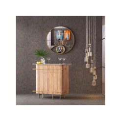 KARE Design Suspension Candy Bar Dorée 44cm ^ Lustre & Suspension