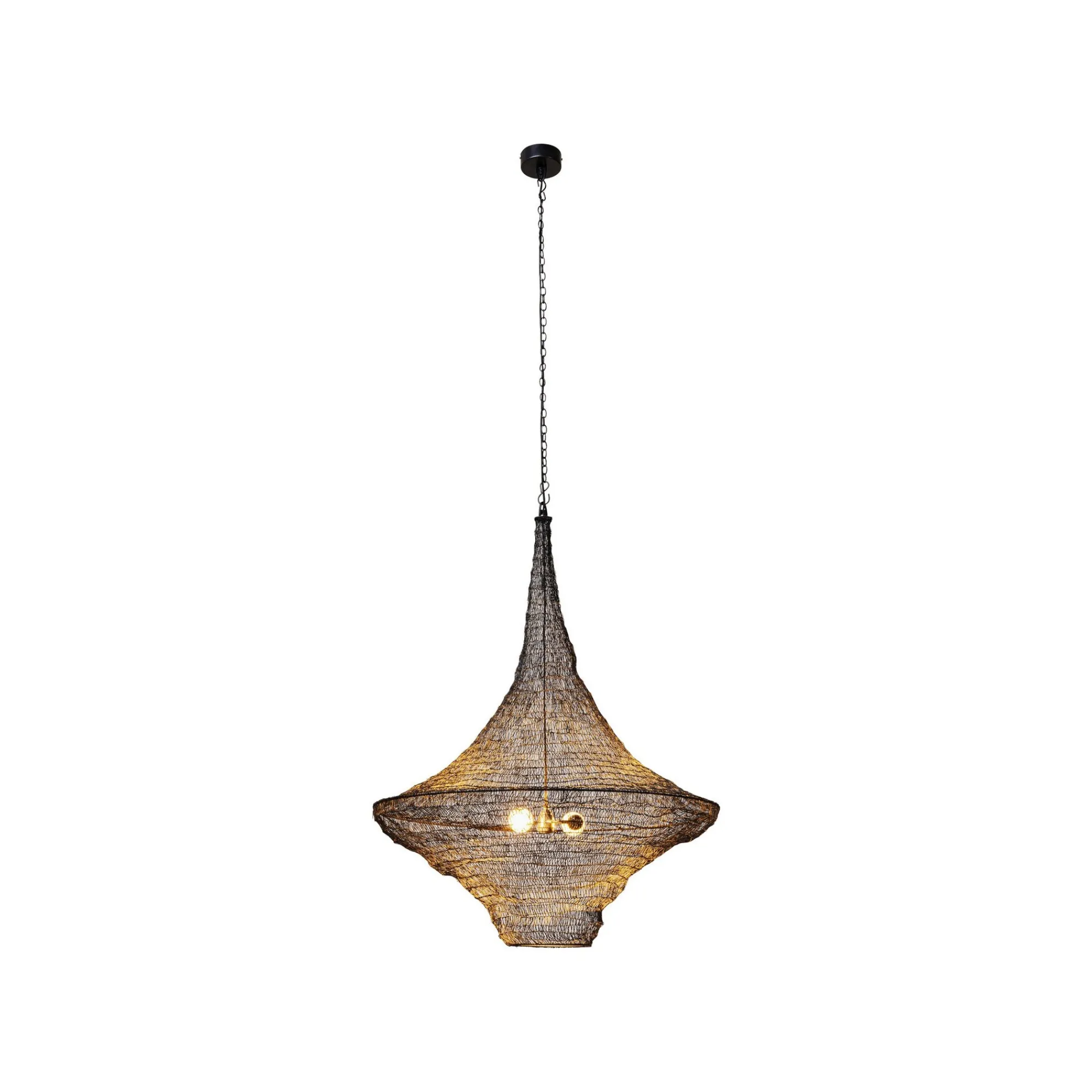 KARE Design Suspension Cocoon Noire 89cm ^ Lustre & Suspension