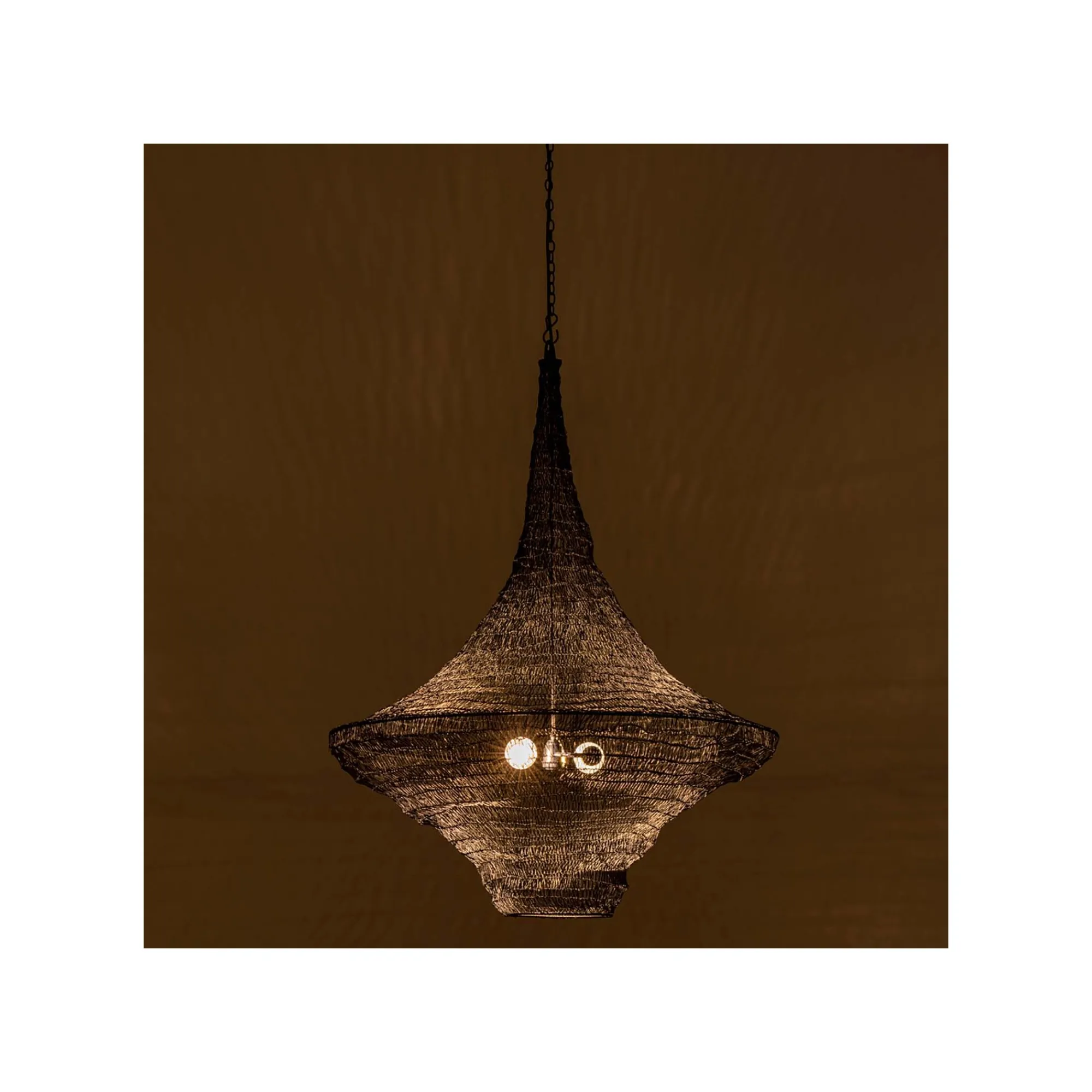 KARE Design Suspension Cocoon Noire 89cm ^ Lustre & Suspension