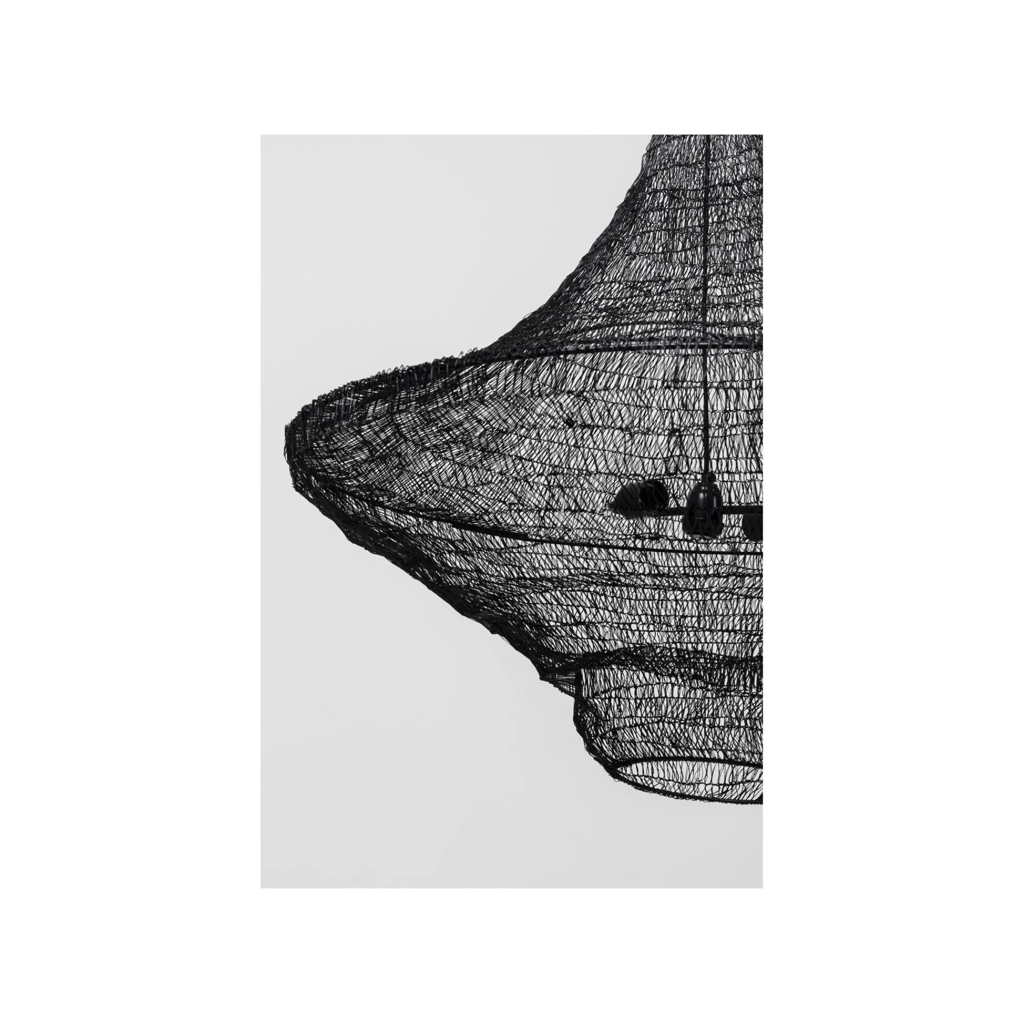 KARE Design Suspension Cocoon Noire 89cm ^ Lustre & Suspension
