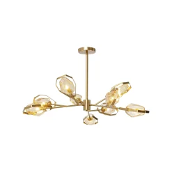 KARE Design Suspension Diamond Fever Dorée 106cm ^ Lustre & Suspension