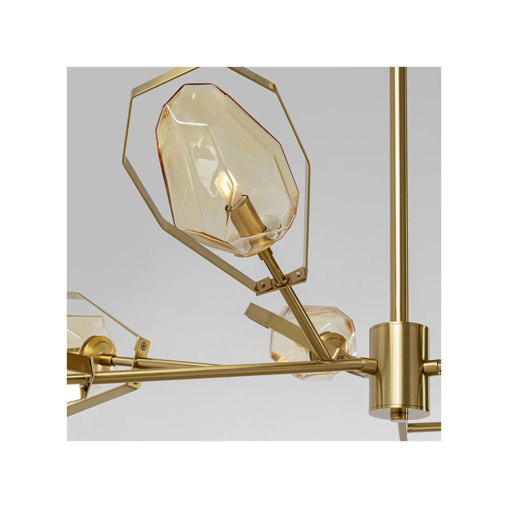 KARE Design Suspension Diamond Fever Dorée 106cm ^ Lustre & Suspension