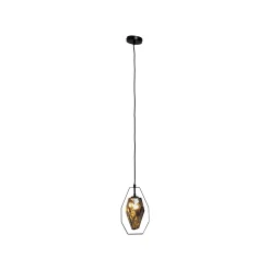 KARE Design Suspension Diamond Fever Noire 17cm ^ Lustre & Suspension