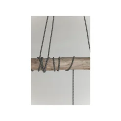 KARE Design Suspension Dining Concrete 3 Grise ^ Lustre & Suspension