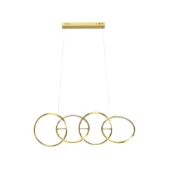 KARE Design Suspension Galaxy LED 155cm Dorée ^ Lustre & Suspension