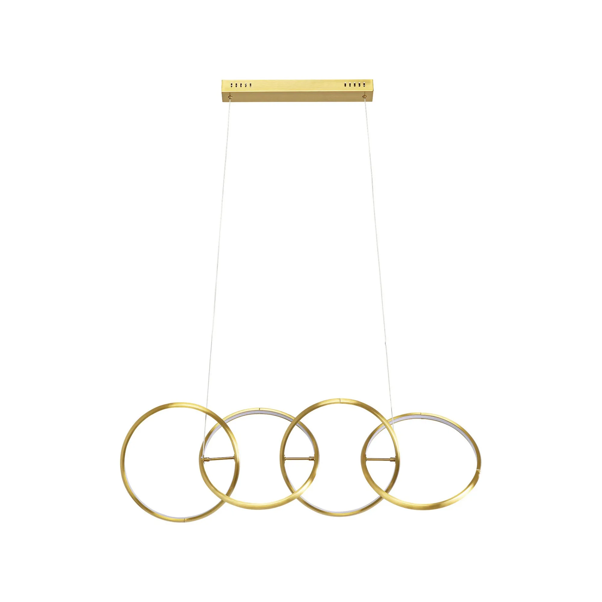 KARE Design Suspension Galaxy LED 155cm Dorée ^ Lustre & Suspension