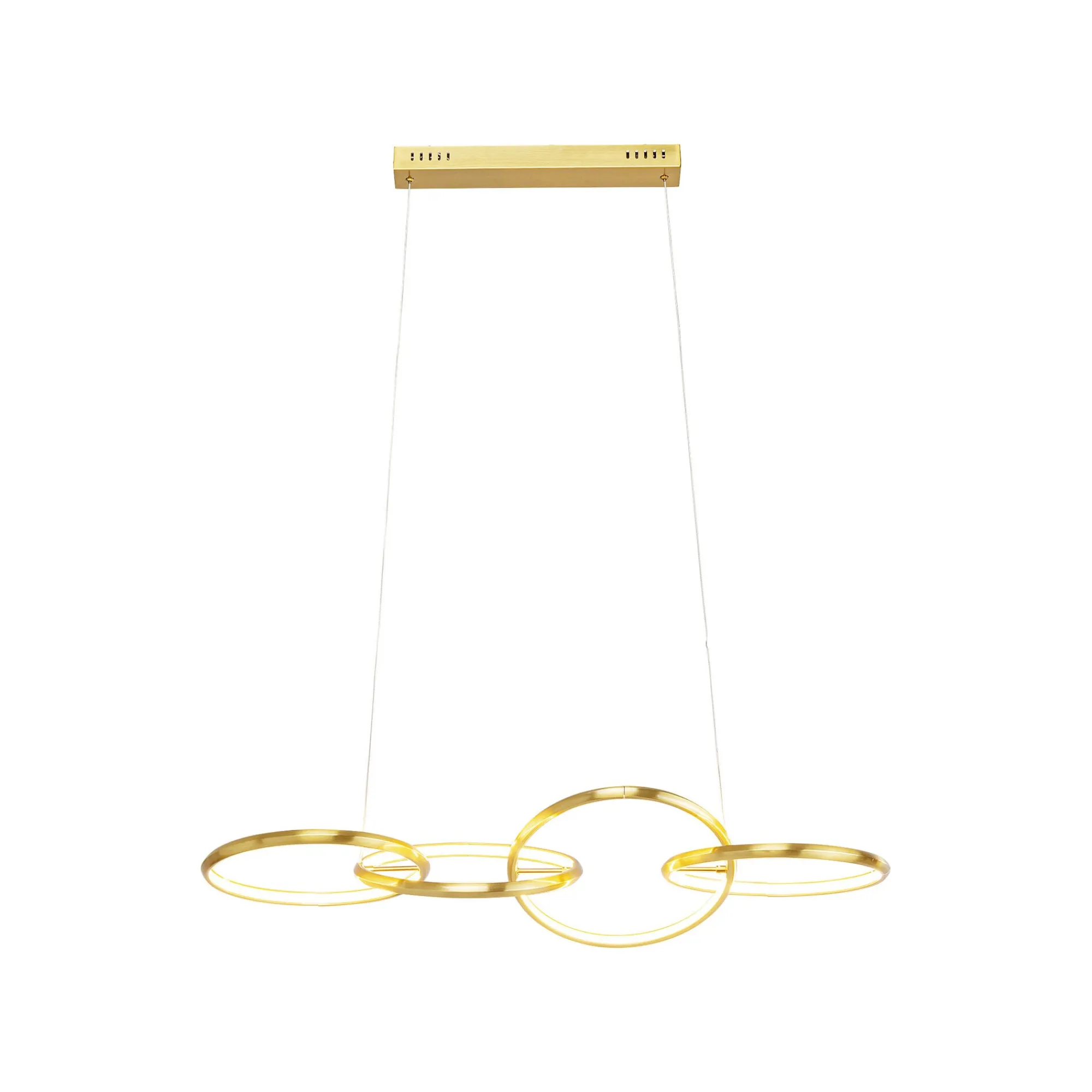 KARE Design Suspension Galaxy LED 155cm Dorée ^ Lustre & Suspension