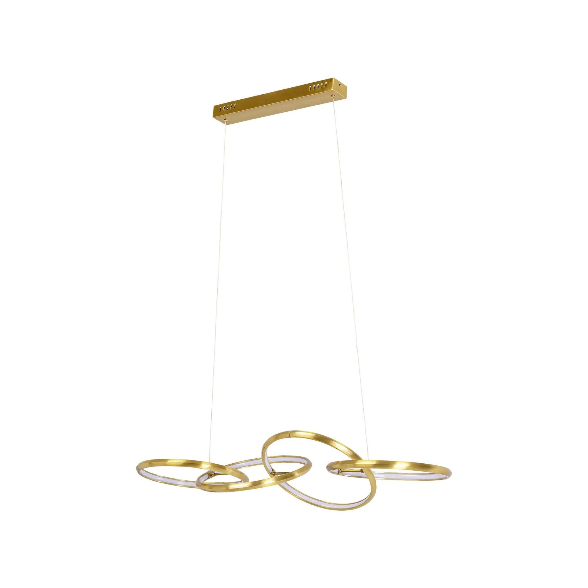 KARE Design Suspension Galaxy LED 155cm Dorée ^ Lustre & Suspension