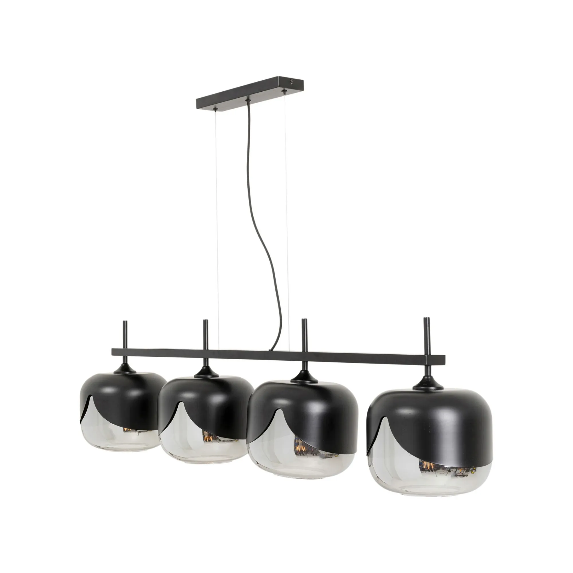KARE Design Suspension Goblet Ball Quattro Noire ^ Lustre & Suspension