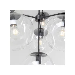 KARE Design Suspension Lasmina 10 Globes Noire ^ Lustre & Suspension