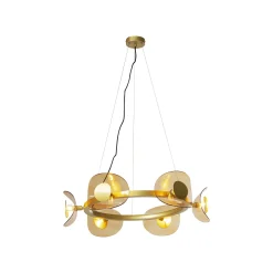 KARE Design Suspension Mariposa Dorée ^ Lustre & Suspension
