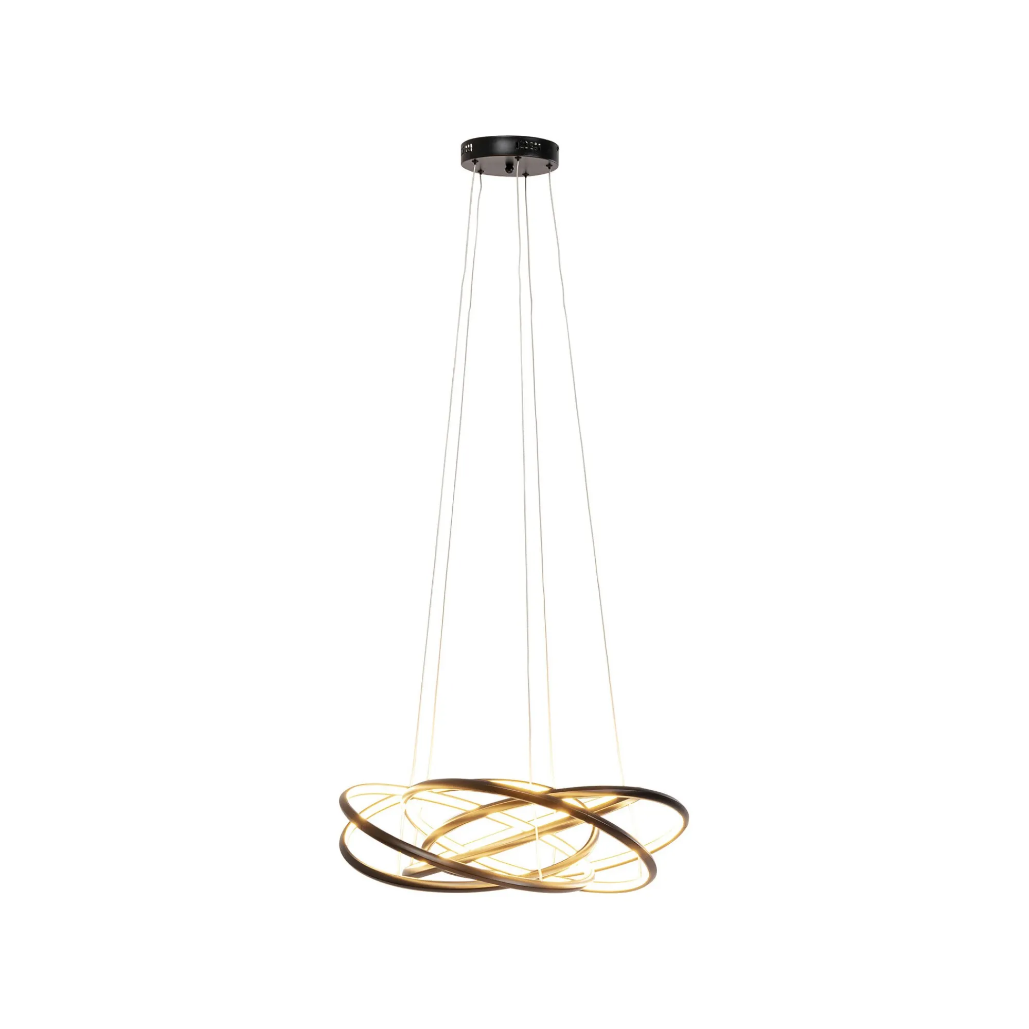 KARE Design Suspension Saturn LED Noire ^ Lustre & Suspension
