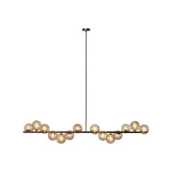 KARE Design Suspension Scala Balls 150cm Noire ^ Lustre & Suspension