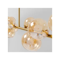 KARE Design Suspension Scala Balls 150cm Dorée ^ Lustre & Suspension