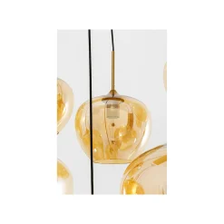 KARE Design Suspension Sphere Ambrée 160cm ^ Lustre & Suspension