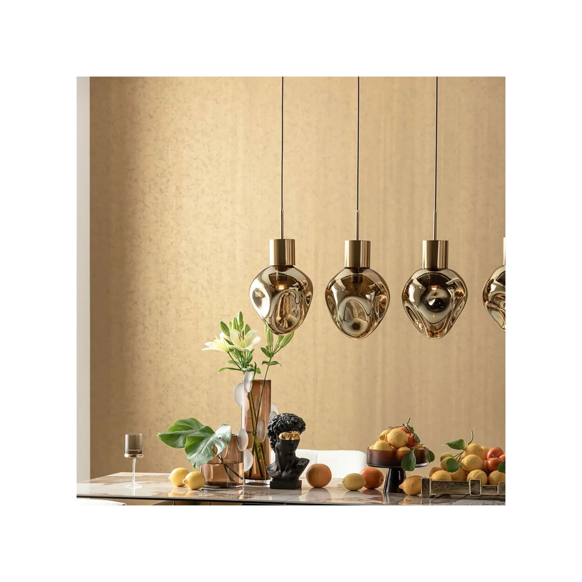 KARE Design Suspension Supernova Dorée 110cm ^ Lustre & Suspension
