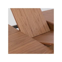 KARE Design Table à Rallonge Benvenuto Rectangle Noyer ^ Table