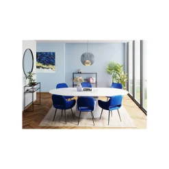KARE Design Table à Rallonge Benvenuto Blanche ^ Table