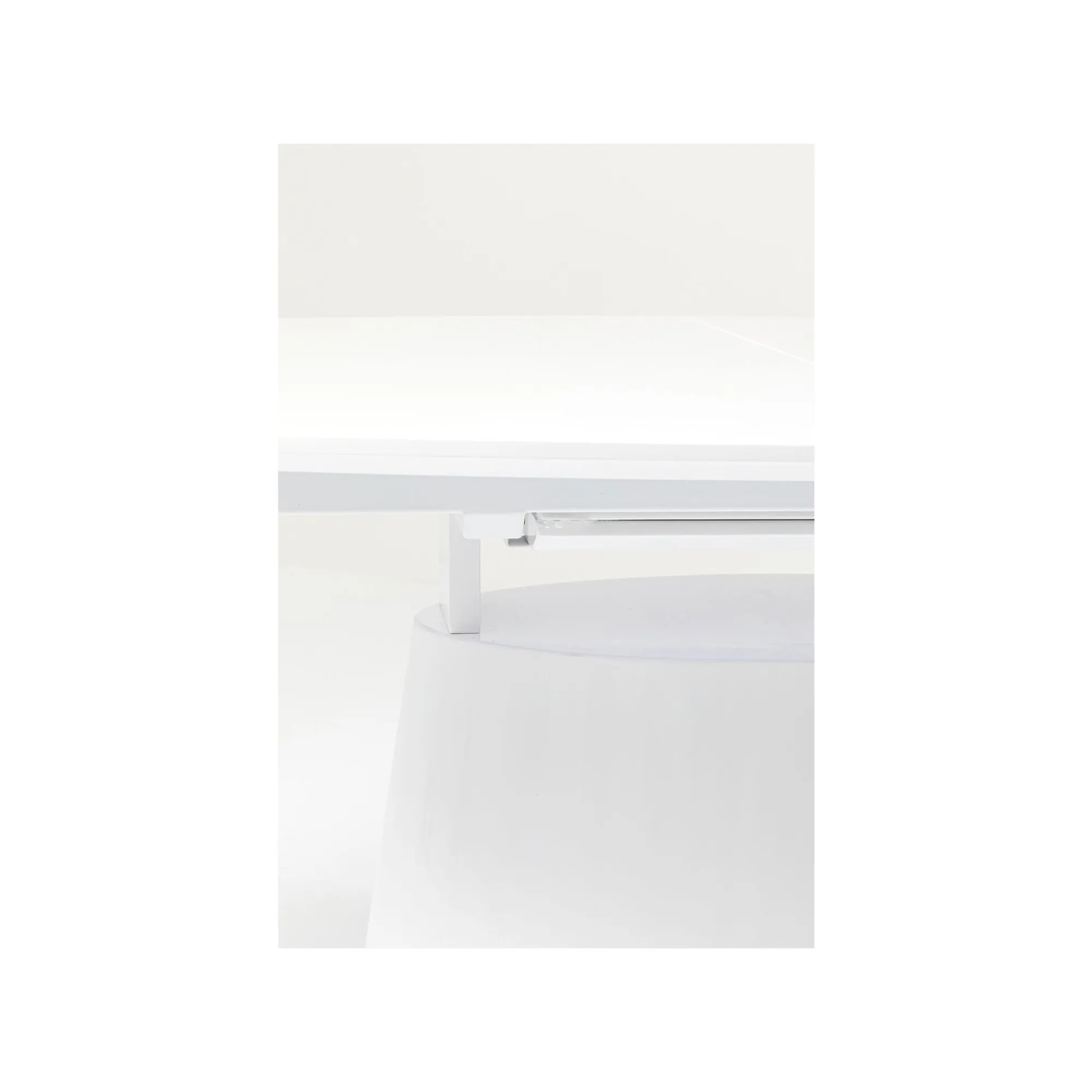 KARE Design Table à Rallonge Benvenuto Blanche ^ Table