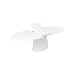 KARE Design Table à Rallonge Benvenuto Blanche ^ Table