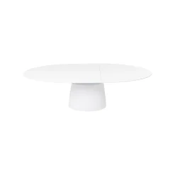 KARE Design Table à Rallonge Benvenuto Blanche ^ Table