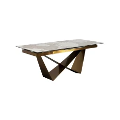 KARE Design Table à Rallonge Connesso 260x90cm Blanche ^ Table