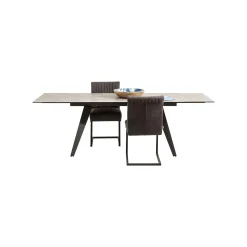 KARE Design Table à Rallonges Amsterdam 240x90cm ^ Table