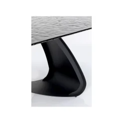 KARE Design Table à Rallonges Bellagio 180x95cm Noire ^ Table