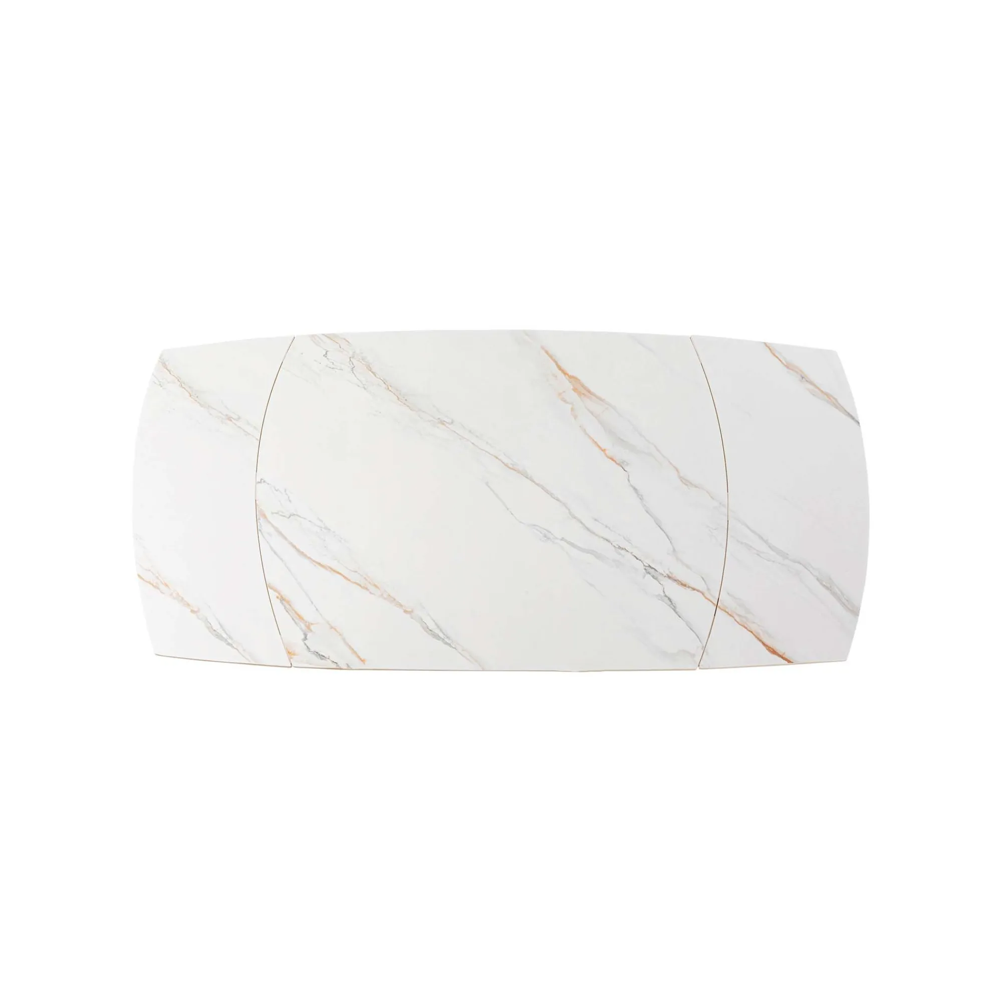 KARE Design Table à Rallonges Twist 180x90cm Blanche ^ Table