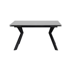 KARE Design Table à Rallonges Xenia 200x80cm Noire ^ Table