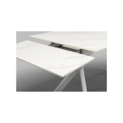 KARE Design Table à Rallonges Xenia 200x80cm Blanche ^ Table