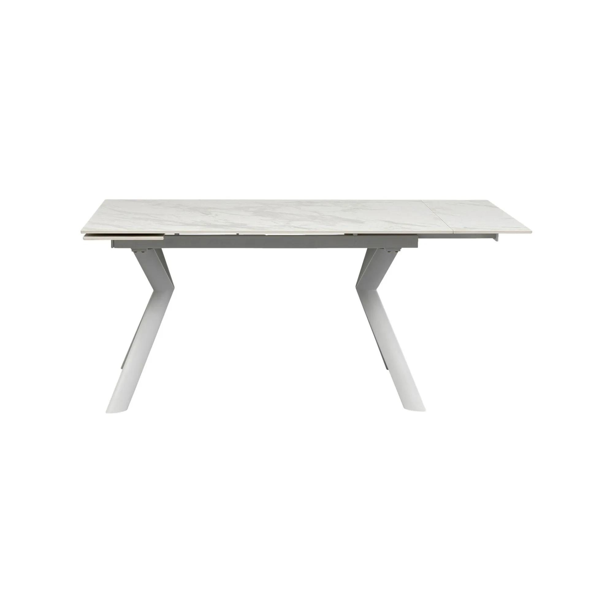 KARE Design Table à Rallonges Xenia 200x80cm Blanche ^ Table