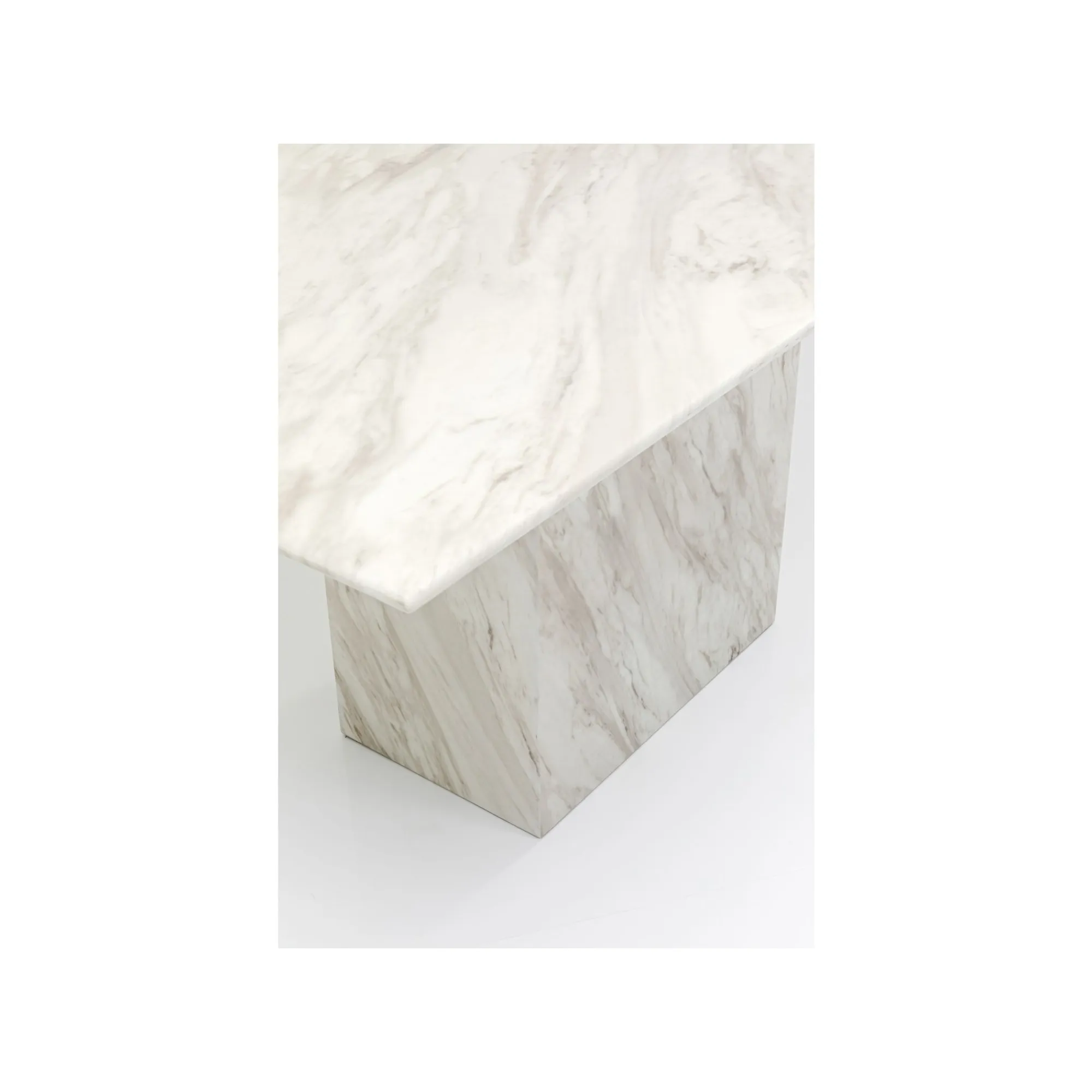 KARE Design Table Artistico Marbre Blanc 160x90cm ^ Table
