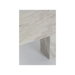 KARE Design Table Artistico Marbre Blanc 200x100cm ^ Table