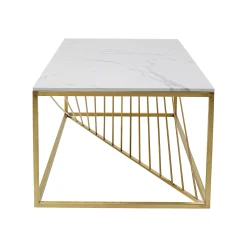 KARE Design Table Basse Art Effet Marbre 140x70cm ^ Table Basse
