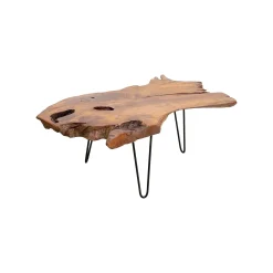 KARE Design Table Basse Aspen 100x60cm Nature ^ Table Basse