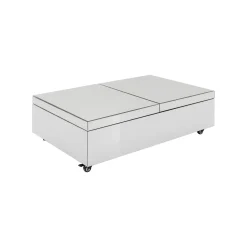 KARE Design Table Basse Bar Luxury Argent 39x120cm ^ Coffre & Malle|Table Basse