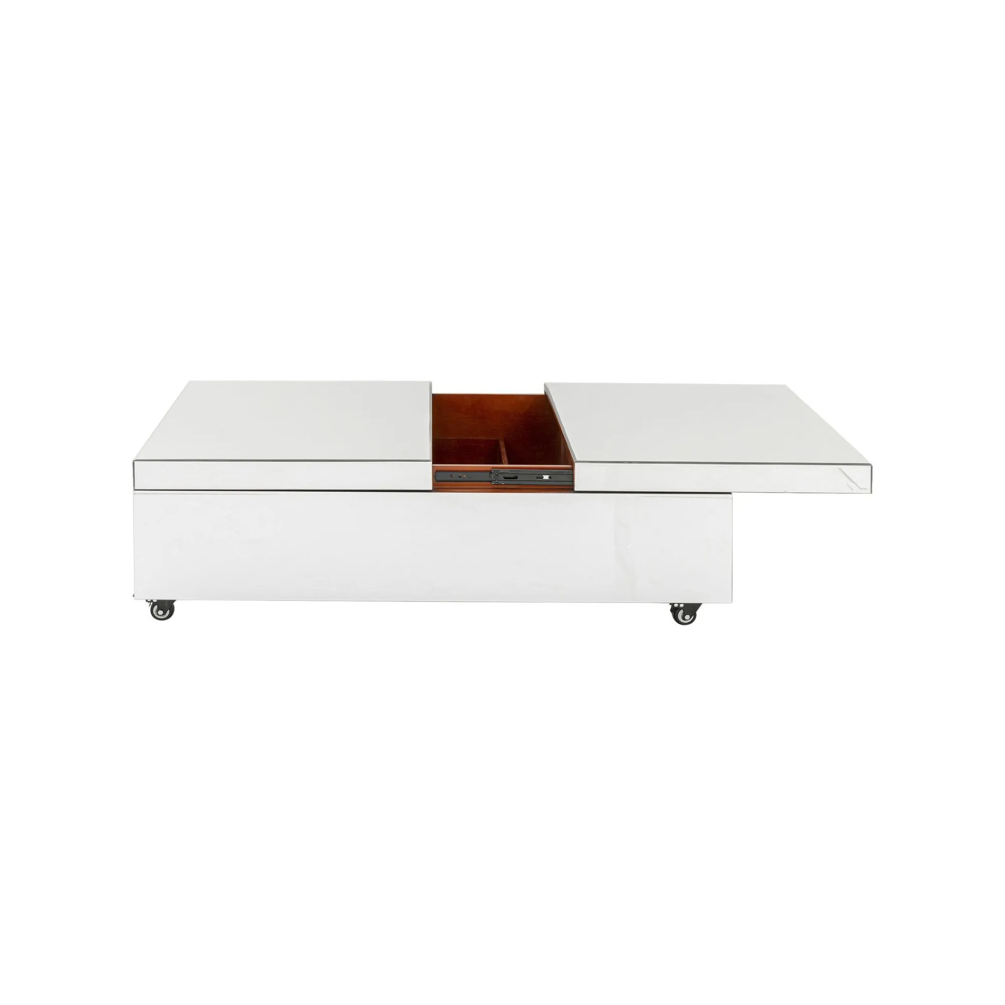 KARE Design Table Basse Bar Luxury Argent 39x120cm ^ Coffre & Malle|Table Basse