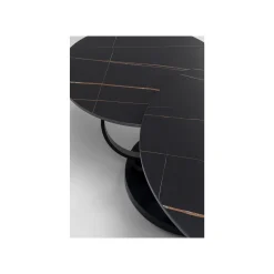 KARE Design Table Basse Beverly Noire ^ Table Basse