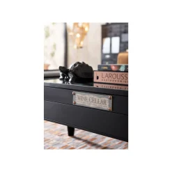 KARE Design Table Basse Collector 122x55cm Noire ^ Table Basse