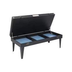 KARE Design Table Basse Collector 122x55cm Noire ^ Table Basse