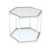 KARE Design Table Basse Comb Argentée ^ Table Basse