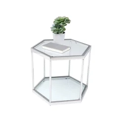 KARE Design Table Basse Comb Argentée ^ Table Basse
