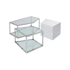 KARE Design Table Basse Combination 95x95cm ^ Table Basse