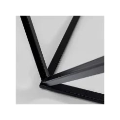 KARE Design Table Basse Cristallo 80x80cm Noire ^ Table Basse