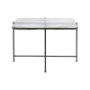 KARE Design Table Basse Ice 63x46cm Pieds Noirs ^ Table Basse